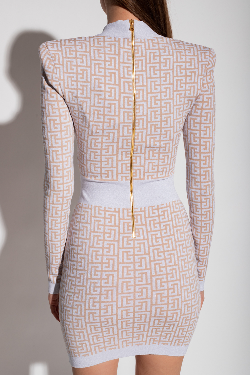 SchaferandweinerShops Nepal - Dress with monogram Balmain